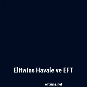 Elitwins Havale ve EFT